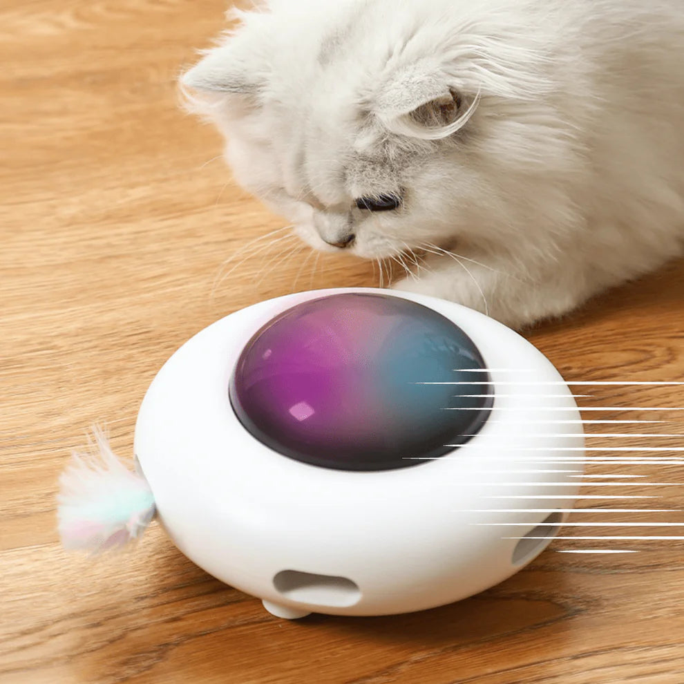 Smart Cat Toy UFO Teaser